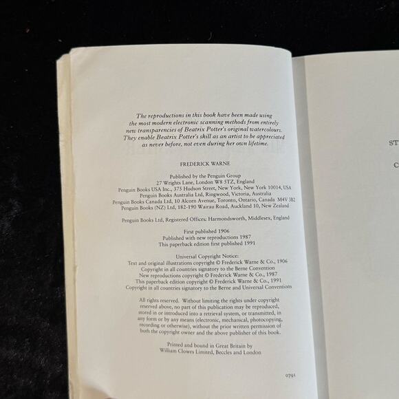 The Tale of Mr. Jeremy Fisher by Beatrix Potter | 1991 | VTG Paperback Classic - Picture 4 of 10